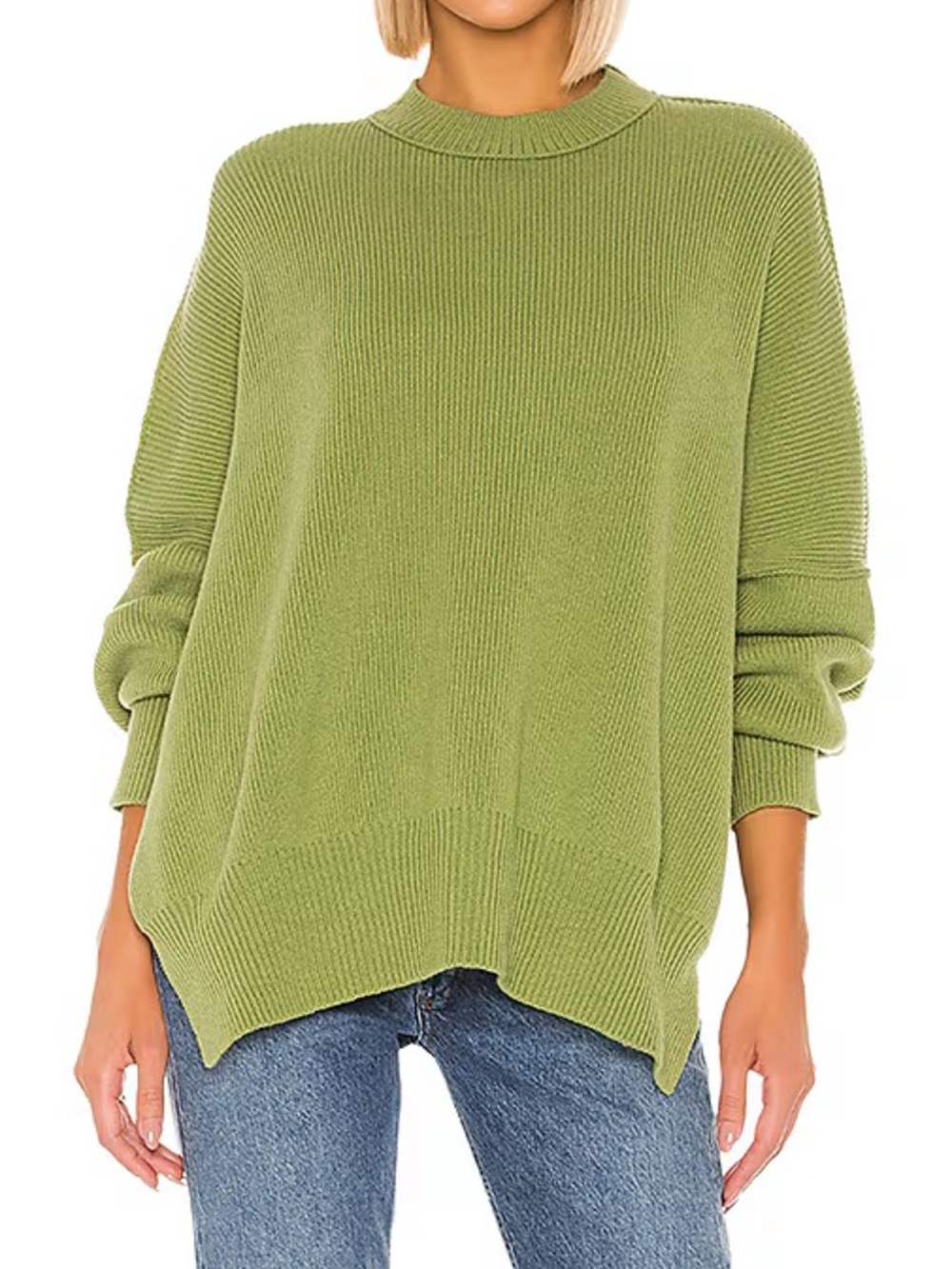 Free People Oversized Easy Street Tunic Sweater